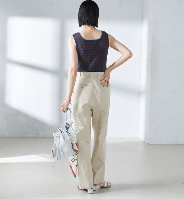 SHIPS for women「【SHIPS別注】miller:スクエアネック タンクトップ」|タンクトップ|