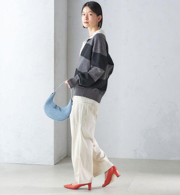 SHIPS for women「【SHIPS別注】WRAPINKNOT:ラガー ニット」|ニット・セーター|