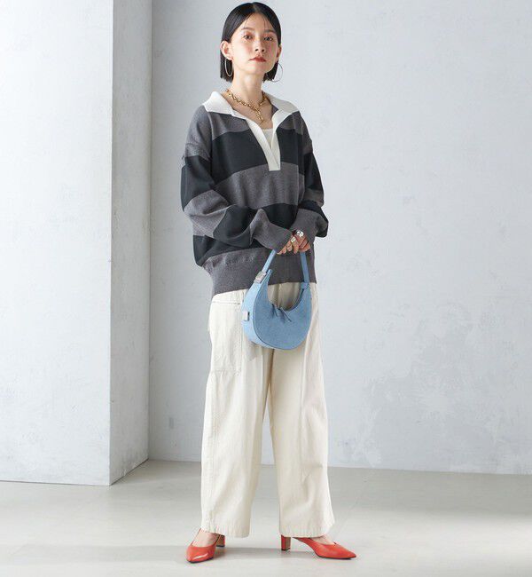 SHIPS for women「【SHIPS別注】WRAPINKNOT:ラガー ニット」|ニット・セーター|