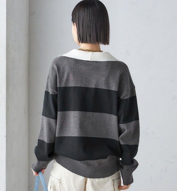 SHIPS for women「【SHIPS別注】WRAPINKNOT:ラガー ニット」|ニット・セーター|