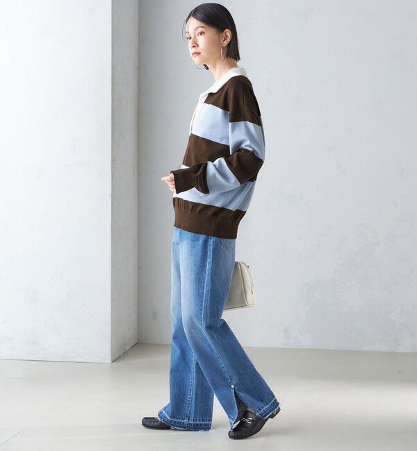 SHIPS for women「【SHIPS別注】WRAPINKNOT:ラガー ニット」|ニット・セーター|