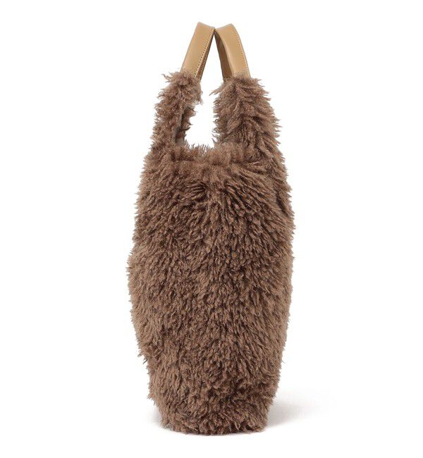 SHIPS any「SHIPS any: フェイクファー スクエア トート バッグ」|トートバッグ|