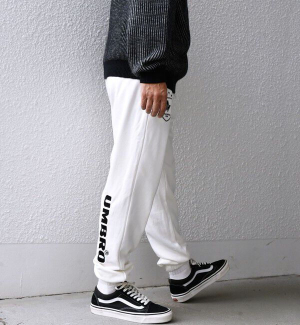 SHIPS any「【SHIPS any別注】UMBRO: 90s ロゴ スウェット イージー パンツ(セットアップ対応)◇」|その他|