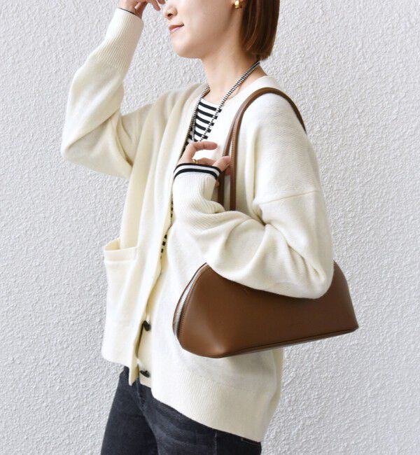 SHIPS for women「〈手洗い可能〉7G ウール カシミヤ Vネック カーディガン」|カーディガン|