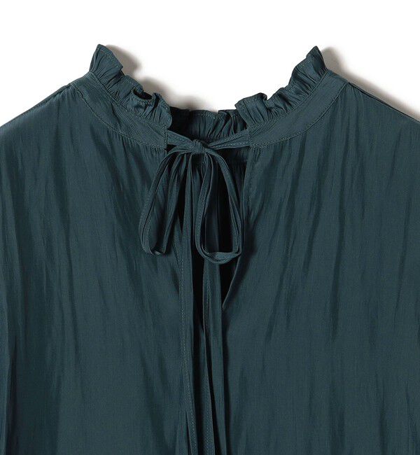 SHIPS for women「〈手洗い可能〉割繊 前後 2WAY 袖タック デザイン ブラウス」|シャツ・ブラウス|