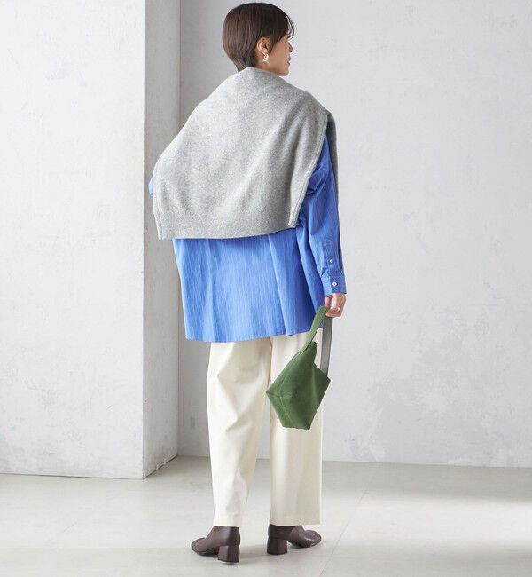 SHIPS for women「〈手洗い可能〉両面起毛 ドロスト パンツ」|その他|