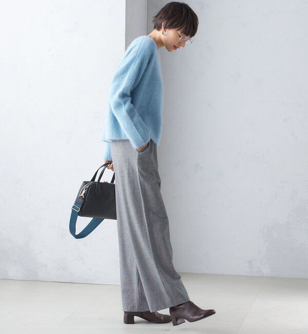 SHIPS for women「〈手洗い可能〉両面起毛 ドロスト パンツ」|その他|