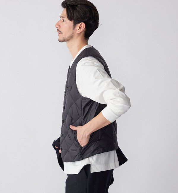 SHIPS「【SHIPS別注】TAION:〈手洗い可能〉パッカブル インナーダウン ジレ (ベスト)」|ダウンベスト・ベスト|