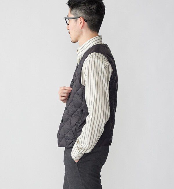 SHIPS「【SHIPS別注】TAION:〈手洗い可能〉パッカブル インナーダウン ジレ (ベスト)」|ダウンベスト・ベスト|