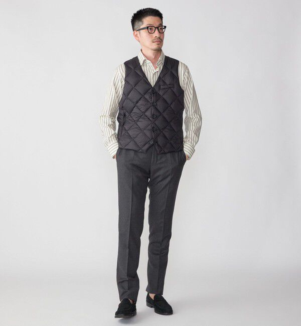 SHIPS「【SHIPS別注】TAION:〈手洗い可能〉パッカブル インナーダウン ジレ (ベスト)」|ダウンベスト・ベスト|