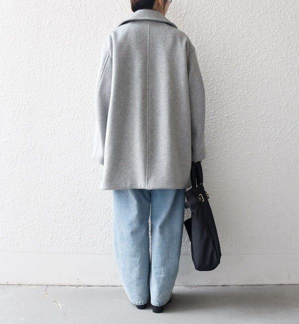 SHIPS any「SHIPS any: ウール コクーン テーラード ショート コート 25AW」|その他|