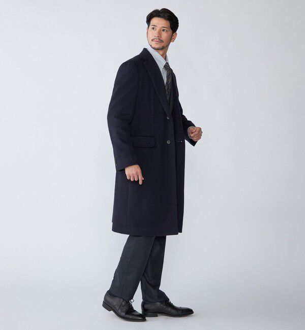 SHIPS「SHIPS: ウール/カシミヤ ロング チェスターコート」|チェスターコート|