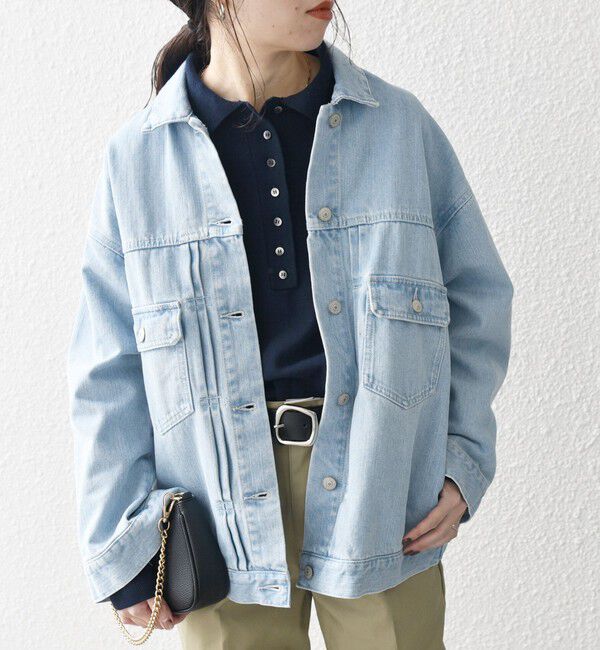 SHIPS any「SHIPS any:〈洗濯機可能〉デニム ジャケット［SHIPS any DENIM］」|デニムジャケット|