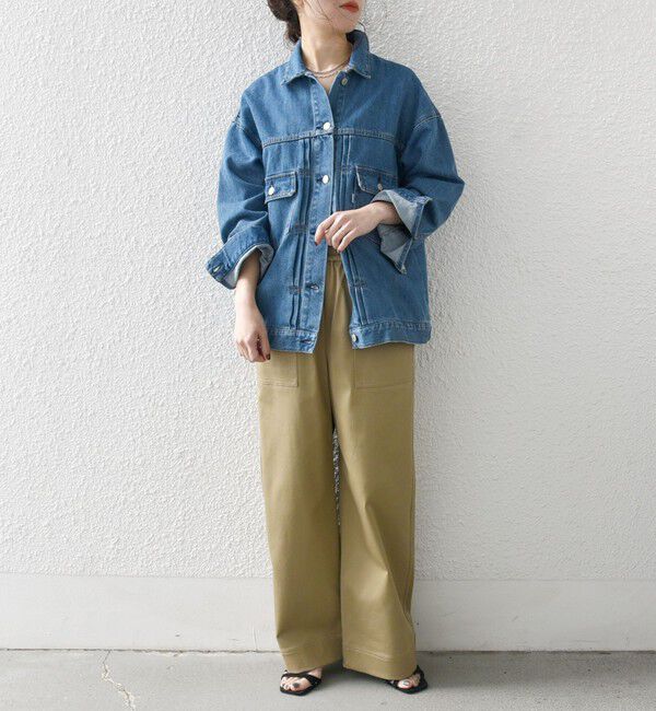 SHIPS any「SHIPS any:〈洗濯機可能〉デニム ジャケット［SHIPS any DENIM］」|デニムジャケット|