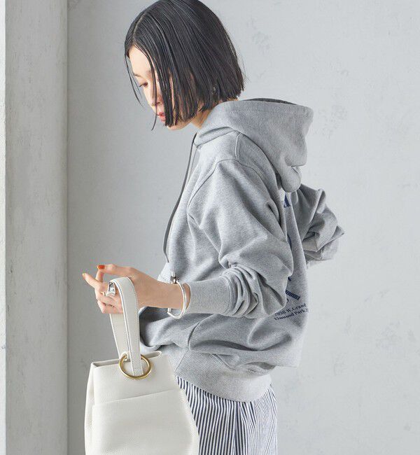 SHIPS for women「【SHIPS別注】LOGAN KNITTING MILLS: プリント フーディー」|パーカー|