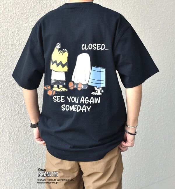 SHIPS any「SHIPS any: SNOOPY コラボ NOT THERE グラフィック バック プリント Tシャツ◇」|Tシャツ・カットソー|