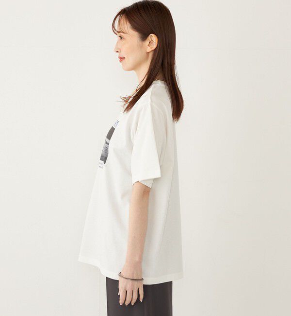 SHIPS Colors 「SHIPS Colors:〈接触冷感・UVカット〉サンセット フォト Tシャツ◇」|Tシャツ・カットソー|