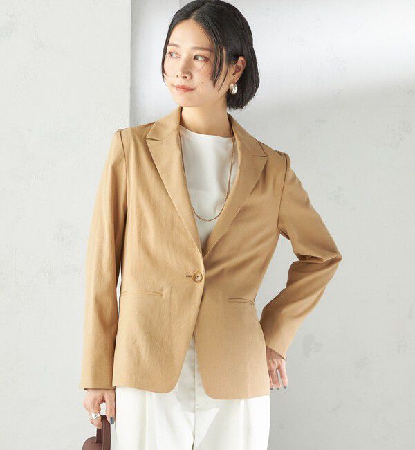 SHIPS for women「〈手洗い可能〉FUNCTIONAL テーラード ジャケット（セットアップ対応）」|テーラードジャケット|