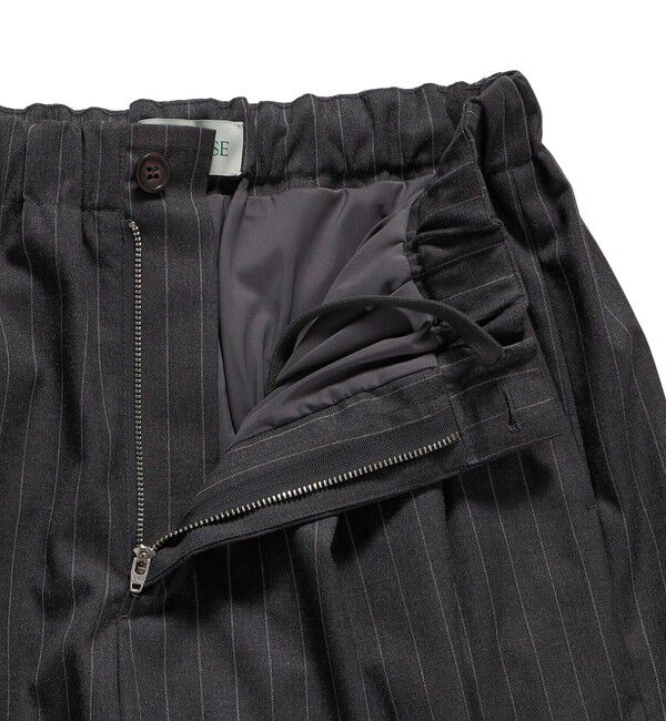 SHIPS for women「SHIPS NINE CASE:〈手洗い可能〉ストライプ イージー パンツ」|その他|