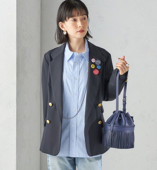 SHIPS for women「【SHIPS別注】TICCA&times;manipuri: 50th ANNIV テーラード ジャケット」|テーラードジャケット|