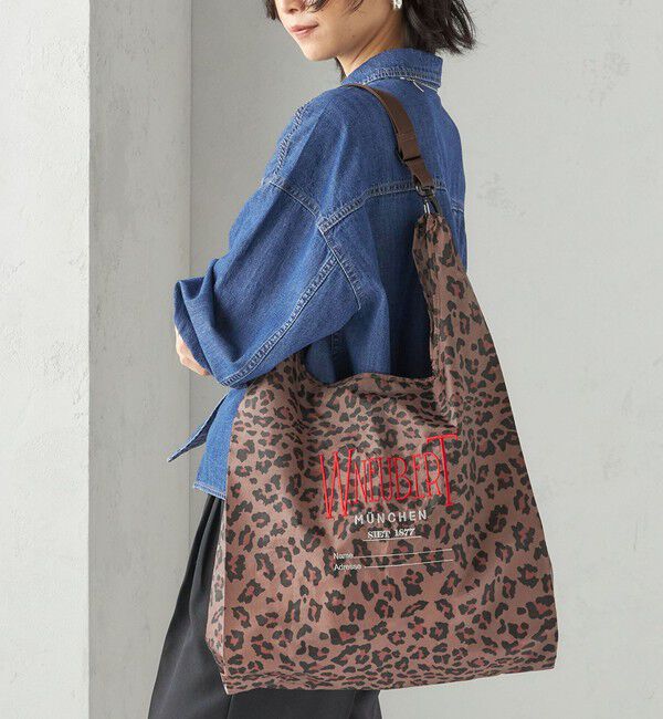 SHIPS for women「【SHIPS別注】WILHELM NEUBERT: ストラップ 付 マルシェ バッグ」|トートバッグ|ブラウン