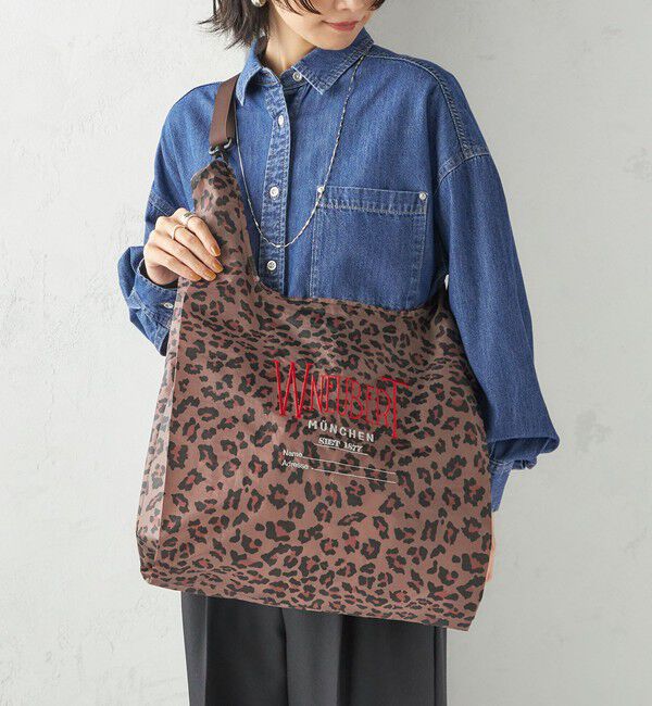 SHIPS for women「【SHIPS別注】WILHELM NEUBERT: ストラップ 付 マルシェ バッグ」|トートバッグ|