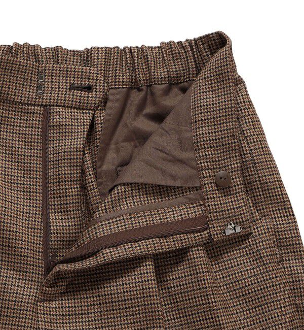 SHIPS for women「〈手洗い可能〉ウォッシャブル ウール タック パンツ」|その他|