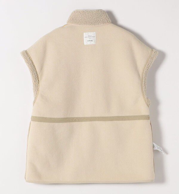 SHIPS any「SHIPS any:〈洗濯機可能〉ボア フリース スタンド ベスト」|ダウンベスト・ベスト|