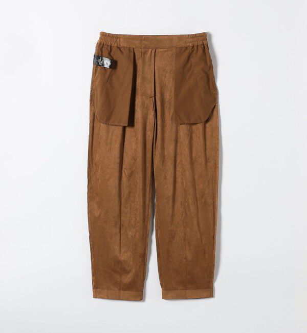 SHIPS any「SHIPS any: ポリエステル スエード テーパード イージー パンツ」|その他|