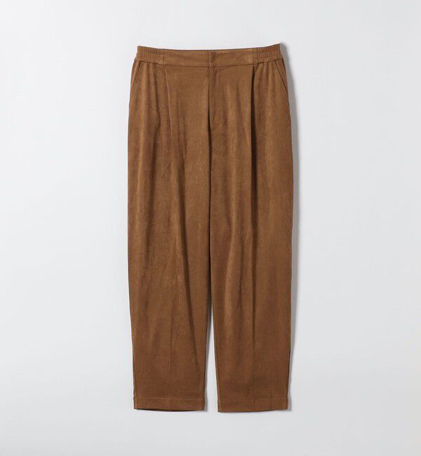 SHIPS any「SHIPS any: ポリエステル スエード テーパード イージー パンツ」|その他|