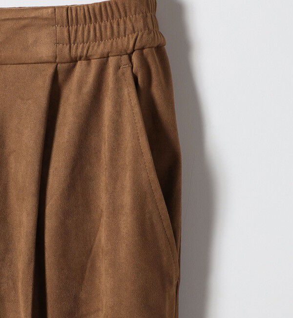 SHIPS any「SHIPS any: ポリエステル スエード テーパード イージー パンツ」|その他|