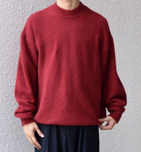 SHIPS any「SHIPS any: LOUNGE FOX シャギー セミモックネック ニット◇」|ニット・セーター|