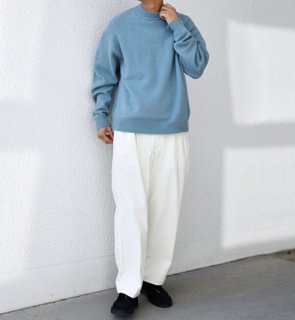 SHIPS any「SHIPS any: LOUNGE FOX シャギー セミモックネック ニット◇」|ニット・セーター|