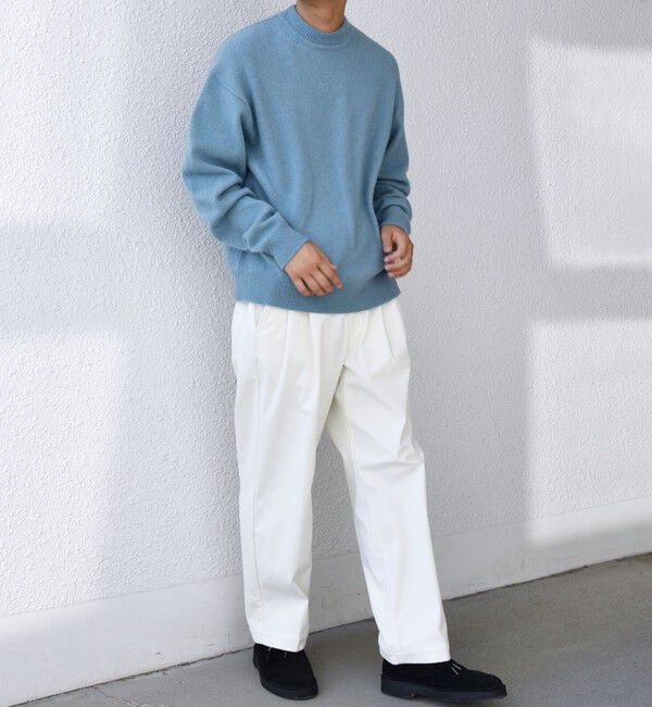 SHIPS any「SHIPS any: LOUNGE FOX シャギー セミモックネック ニット◇」|ニット・セーター|