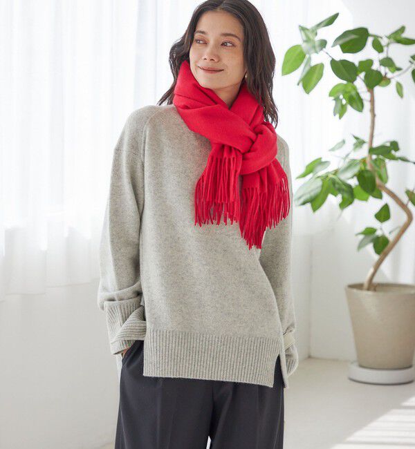 SHIPS for women「ウール カシミヤ ウォッシャブル ストール」|ストール|