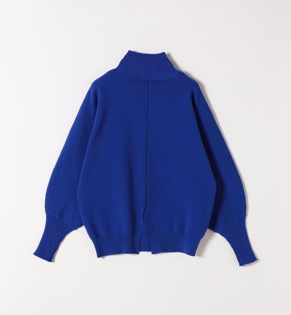 quaranciel「quaranciel:〈洗濯機可能〉タートルネック ラグラン ロングリブ ニット プルオーバー」|ニット・セーター|