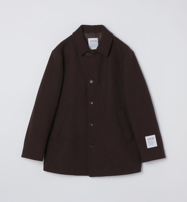 SHIPS「SHIPS: S140 ウールシルク シングル ピーコート」|ピーコート|