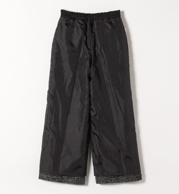 quaranciel「quaranciel: ツイード タック ワイド パンツ」|その他|