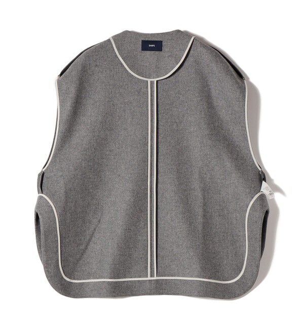 SHIPS for women「Bellandi メルトン ウール ジレ」|ベスト・ジレ|