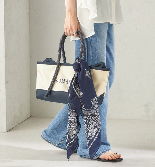 SHIPS for women「《予約》【一部SHIPS別注】destin: バンダナ カレ 90&times;90」|バンダナ・スカーフ|