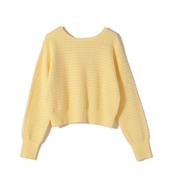 SHIPS for women「《予約》〈手洗い可能〉柄編み 2WAY カーディガン」|カーディガン|