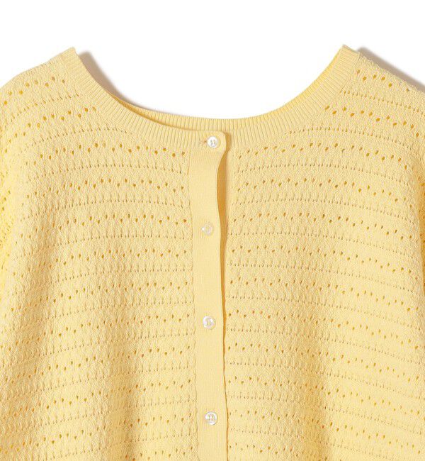 SHIPS for women「《予約》〈手洗い可能〉柄編み 2WAY カーディガン」|カーディガン|