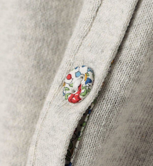 SHIPS KIDS「SHIPS KIDS:140～150cm / リバティ ボタン カーディガン」|カーディガン|