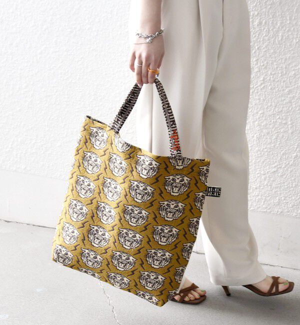 SHIPS any「《予約》BINDU: A4 デザイン ジャカード トート バッグ」|トートバッグ|