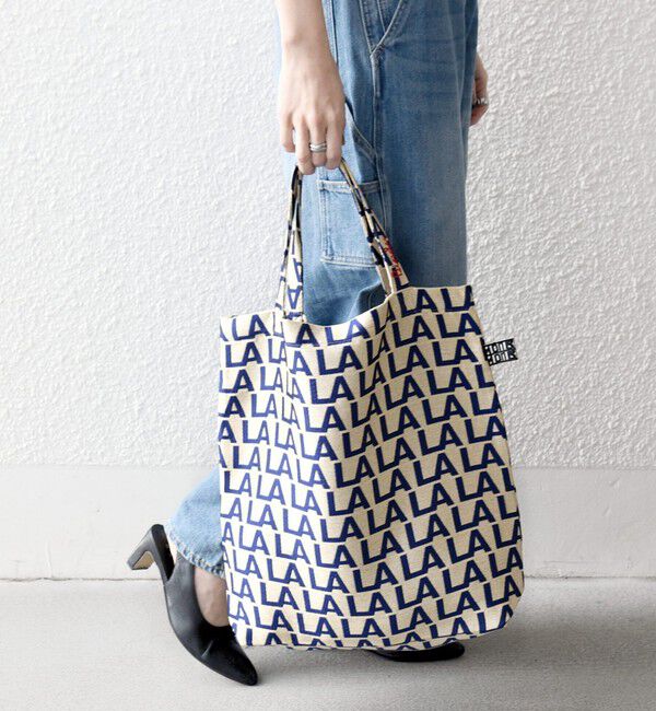 SHIPS any「《予約》BINDU: A4 デザイン ジャカード トート バッグ」|トートバッグ|