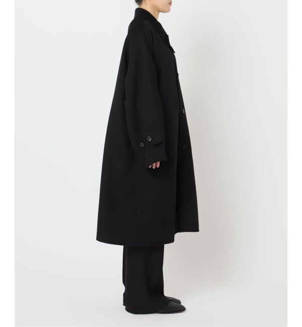 OUTDOOR PRODUCTS Usual Things「ダブルフェイスステンカラーコート」|ステンカラーコート|