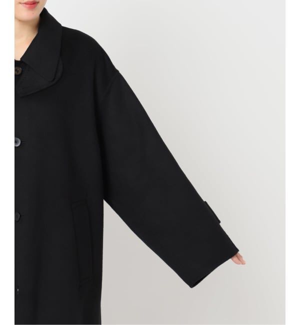 OUTDOOR PRODUCTS Usual Things「ダブルフェイスステンカラーコート」|ステンカラーコート|