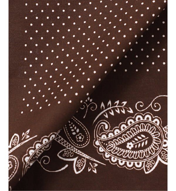 OUTDOOR PRODUCTS Usual Things「≪予約≫コットンペイズリー x ピンドットバンダナ」|バンダナ・スカーフ|