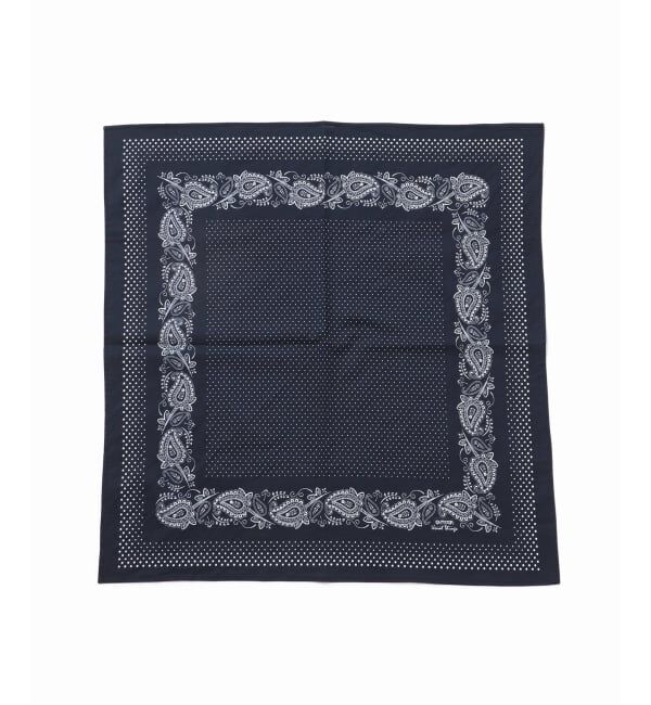 OUTDOOR PRODUCTS Usual Things「≪予約≫コットンペイズリー x ピンドットバンダナ」|バンダナ・スカーフ|