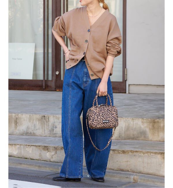 OUTDOOR PRODUCTS Usual Things「≪予約≫2WAY CUBE BAG LEOPARD」|ショルダー・メッセンジャー|